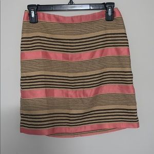 Loft Striped Skirt